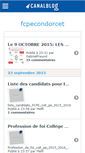 Mobile Screenshot of fcpecondorcet.org